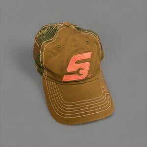 Snap-On Tools CAMO Hat Cap Hot Pink S LOGO ~ ORG S ~ MESH BACK, Snap-Back
